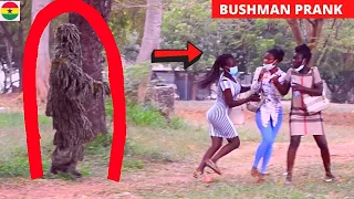 😂😂😂Loudest Screams Ever! Funny Bushman Scare Prank #32