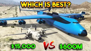 CHEAP VS EXPENSIVE CARGO PLANE (GTA 5)