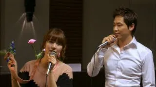 Yoon Eun Hye 윤은혜 & Kang Ji Hwan-Practicing Lie To Me 'Lovin Ice Cream' Karaoke