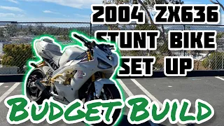 2004 Zx6r Stunt Bike Build (WALKAROUND)