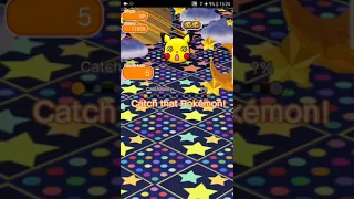 Pokemon Shuffle Mobile Safari Pikachu (Dizzy) Caught with Great Ball ポケとる スマホ版 「ポケモンサファリ」02/2018