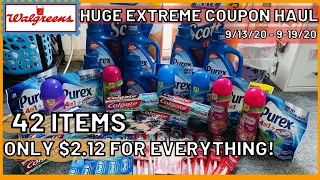 HUGE WALGREENS EXTREME COUPON HAUL DEALS 9/13 |.33 CENT DETERGENT FREE DENTAL PLUS COUPON HATER ☹️