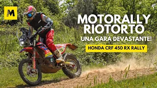 Italiano Motorally a Riotorto: il DEBUTTO con la Honda CRF 450 RALLY in un mare di fango!