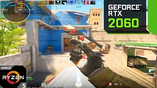 Counter-strike 2 : RTX 2060 6GB + Ryzen 5600X