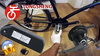 DIY: First Time with Tongsheng TSDZ2 mid-drive motor eBike Kit on an old mountainbike