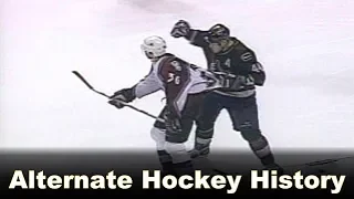What If Bertuzzi DIDN'T Hit Moore? - Alternate Hockey History