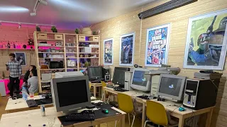 Бар в гараже, ретро игры, клубная вечеринка 2000-х | Retro LAN Party