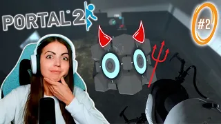 GLaDOS called me WHAT?! - Portal 2 - First Time Playing 2023 - Part 2