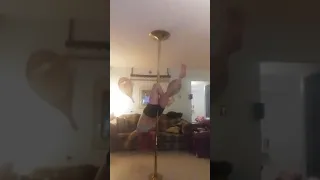 Mini pole routine to way down we go by kaleo