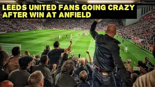 LEEDS UNITED FANS AFTER WINNING 1-2 AGAINST LIVERPOOL | Liverpool vs Leeds United 1-2 | 29-10-22