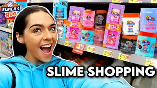 SHOPPING FOR *NEW* ELMERS SLIME GUE AT WALMART!!