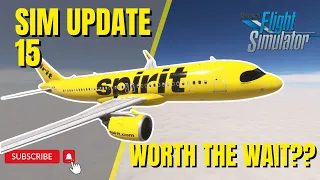 MSFS | SIM UPDATE 15 HAS IT BEEN WORTH THE WAIT | FIRST LOOK AND FLIGHT OF THE INIBUILDS A320NEO V2