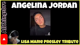 MY REACTION TO | ANGELINA JORDAN | LISA MARIE PRESLEY TRIBUTE**very emotional**