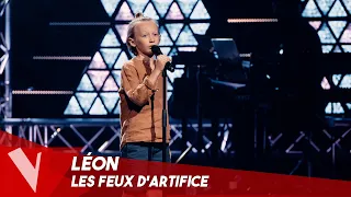 Calogero – 'Les feux d'artifice' ● Léon | Blinds | The Voice Kids Saison 2