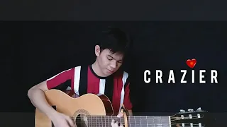 Crazier - Fingerstyle Guitar Cover (free tabs)