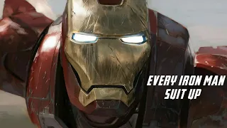 Iron Man All Suit Up Scenes | Endgame Included |( 2008-2019 )