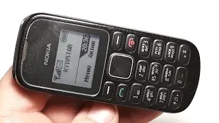 Супер бюджетник 2009 года Nokia 1280. Это жесть. Такого я еще не видел