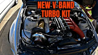1000HP Turbo E46 M3 gets new V-BAND turbo kit!!!!