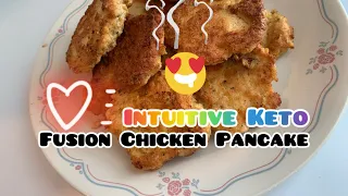 Thai Fusion Chicken Pancake Low Carb Keto Friendly Recipe So Tasty No Dipping Sauce Needed