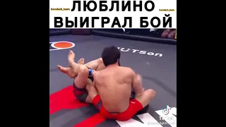 😳😱 Метро люблино работаем выиграл бой.  #метролюблино