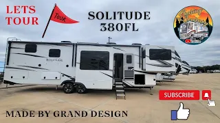 Exploring Luxury: 2024 Grand Design Solitude 380FL Tour and Review ... So Much Storage! #RVTour