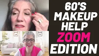 60's Makeup Help | Fierce Aging Zoom Edition | Nikol Johnson