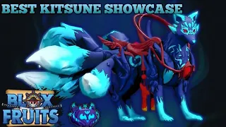 🔥BEST KITSUNE SHOWCASE🔥#bloxfruits #roblox