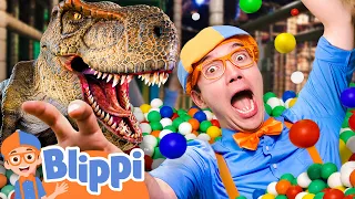 Blippi Meets Baby Dinosaurs - Blippi | Educational Videos for Kids