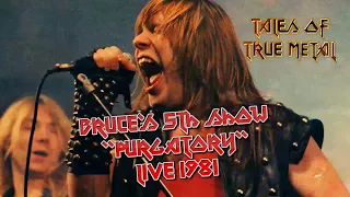 Bruce Dickinson's 5th Show Sings Purgatory IRON MAIDEN Rare Live KILLERS Tour Italy 1981 NWOBHM