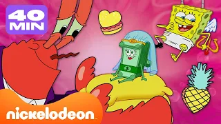 سبونج بوب | أغرب الأزواج في بيكيني بوتوم 💖 | تجميع لمدة 40 دقيقة | Nickelodeon Arabia