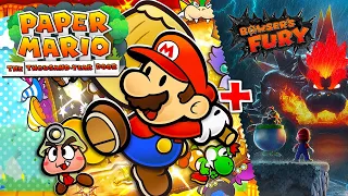 Paper Mario: The Thousand-Year Door SWITCH + Bowser's Fury - Full Game Walkthrough (HD)