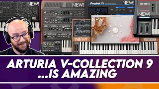 Trying all Arturia V-Collection 9's NEW instruments! | In the Box | Gear4music Synths & Tech