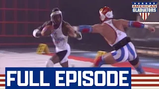 Contender "Two Scoops" Gives 5000% In The Finals | American Gladiators | Full Episode | S05E11