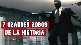 Top 7 Robos de Bancos Mas Grandes y Millonarios De La Historia 😲