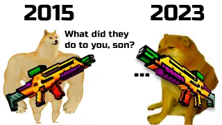 Hellraiser 2015 vs 2023 Pixel Gun 3D