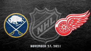 NHL Sabres vs Red Wings | Nov.27, 2021