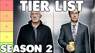 Better Call Saul Season 2 TIER LIST & RECAP - Retrospective