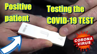 REAL LIFE test for a BEIER COVID-19 Antigen Rapid Quick TEST