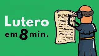 A história de Martinho Lutero em 8 min.