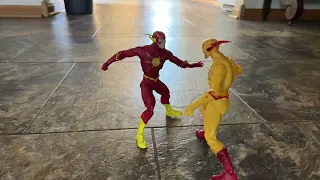 The Flash vs Reverse Flash Stop motion (unedited)