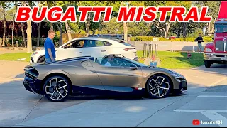 $5M Bugatti Mistral Driving! Last W16 Bugatti