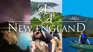 New England Road Trip | Adventure from Walden Pond to Acadia National Park 4K