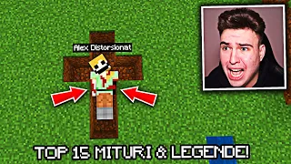 TOP 15 MITURI & LEGENDE CREEPY DE CARE NU ȘTIAI în MINECRAFT !