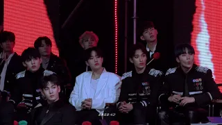 190106 골든디스크 어워즈 "가수석 세븐틴-BTS VCR" SEVENTEEN 호시 직캠 HOSHI FOCUS