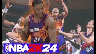 NBA 2K24 MyNBA Eras: 1993 Suns vs Knicks (Jordan Era) Remastered by @Retro-Rob | #2K24 HYPE VIDEO 😉