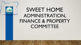 Administration, Finance & Property Committee 11 01 2021 Meeting