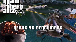 Grand Theft Auto 5 | Ultra Realistic Graphics Mod | GTX 1070 + i5-6400 4k Benchmark