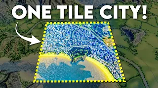 Planning the Perfect ONE TILE CITY in Cities Skylines!
