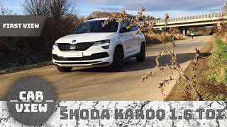 | ŠKODA KAROQ / 1.6 TDI 85 KW / DSG 7 / SPORTLINE / 2020 | First View | CZ/SK