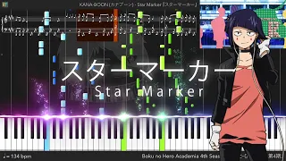 【TV】Boku no Hero Academia 4th Season Opening 2 - Star Marker (Piano)